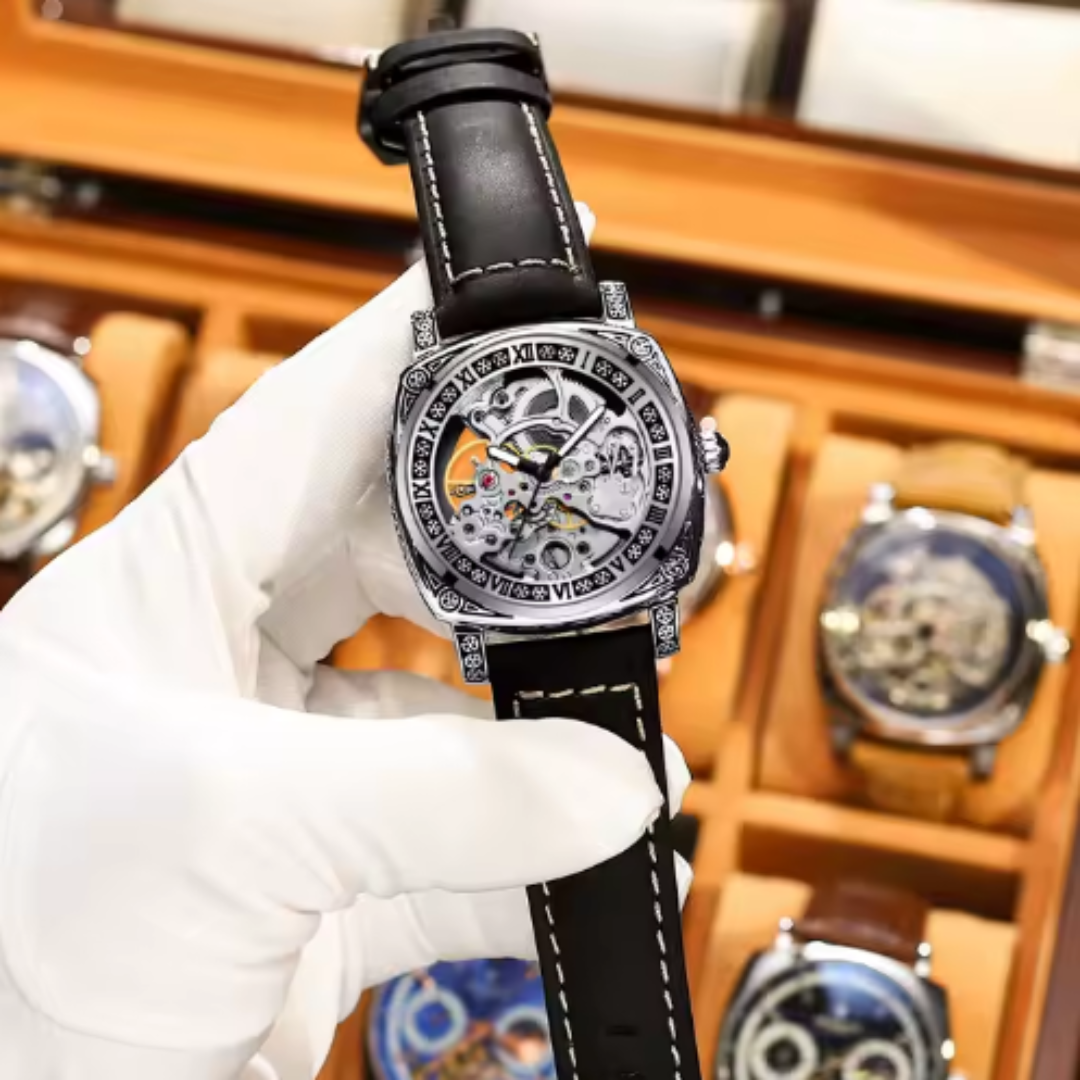 Ronlux Imperium Leather Silver