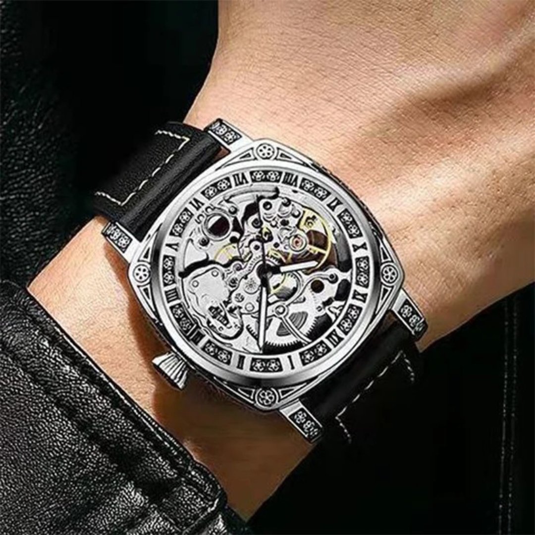 Ronlux Imperium Leather Silver