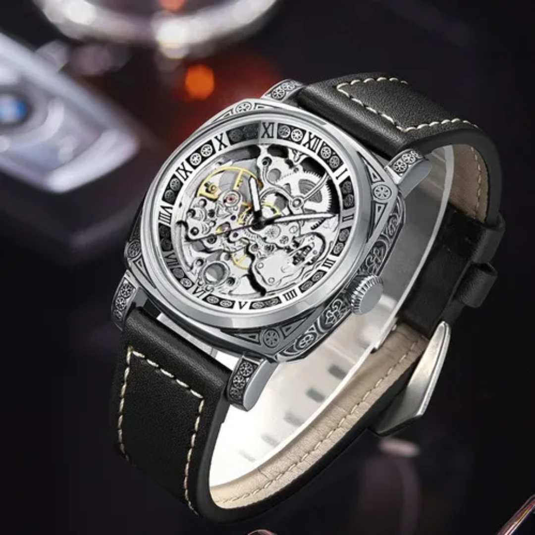 Ronlux Imperium Leather Silver