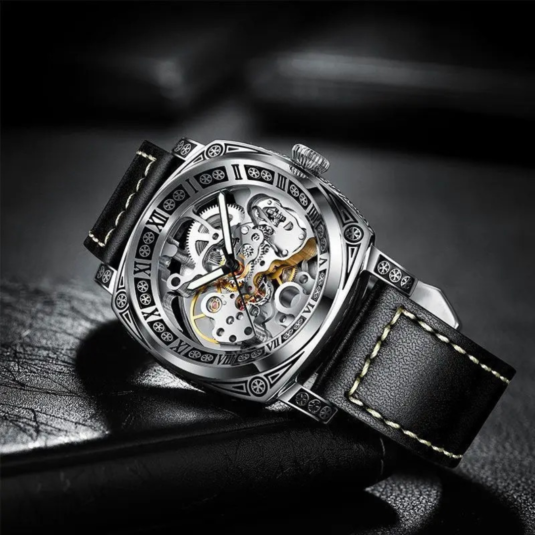 Ronlux Imperium Leather Silver