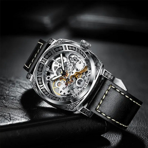 Ronlux Imperium Leather Silver