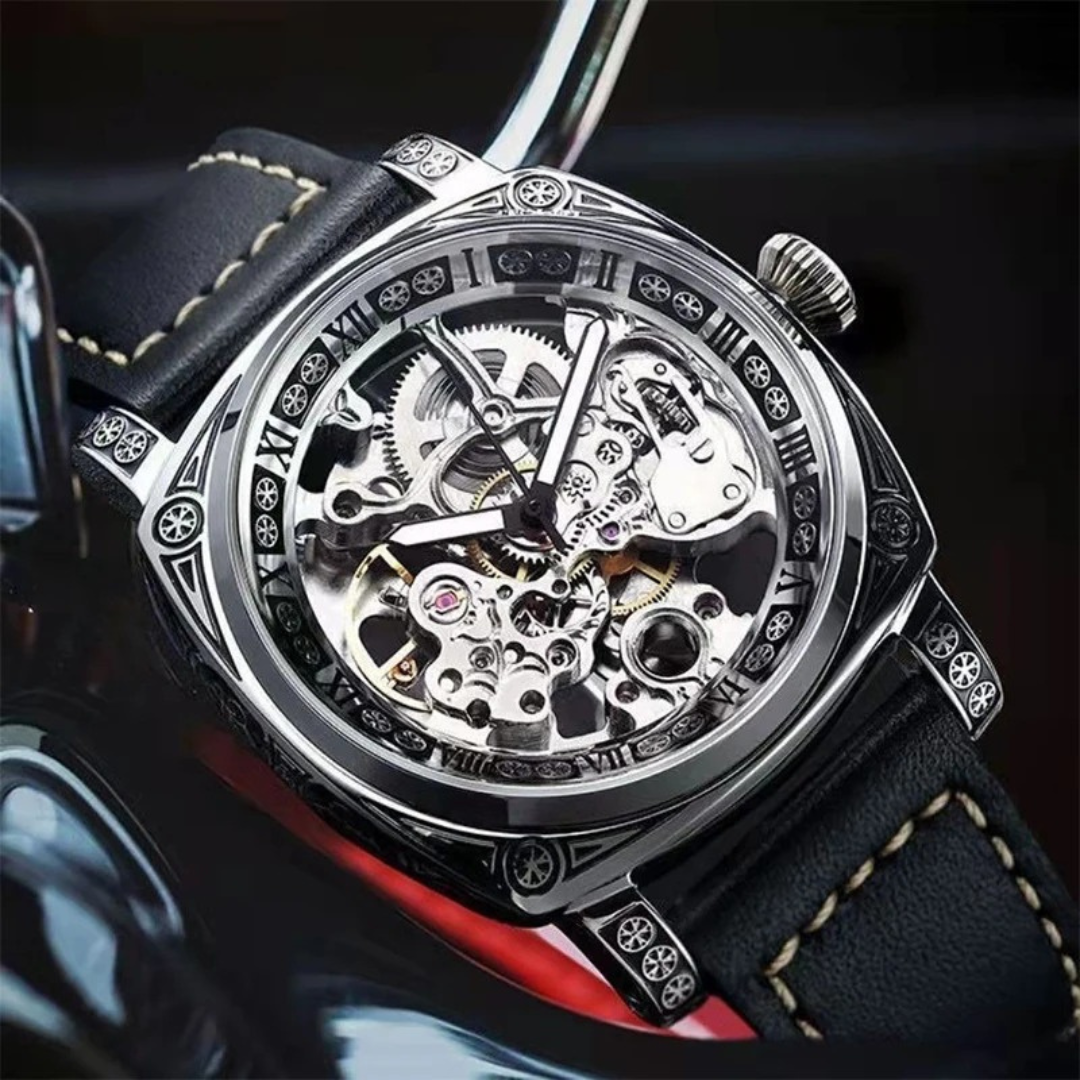 Ronlux Imperium Leather Silver