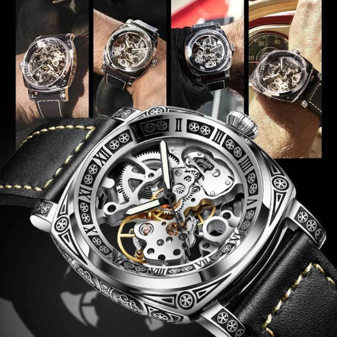 Ronlux Imperium Leather Silver