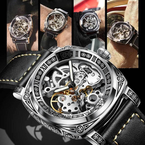 Ronlux Imperium Leather Silver