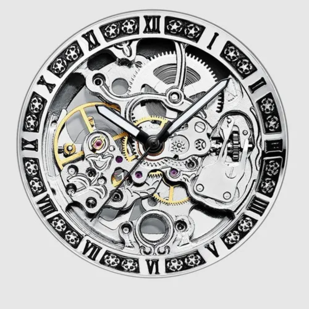 Ronlux Imperium Leather Silver