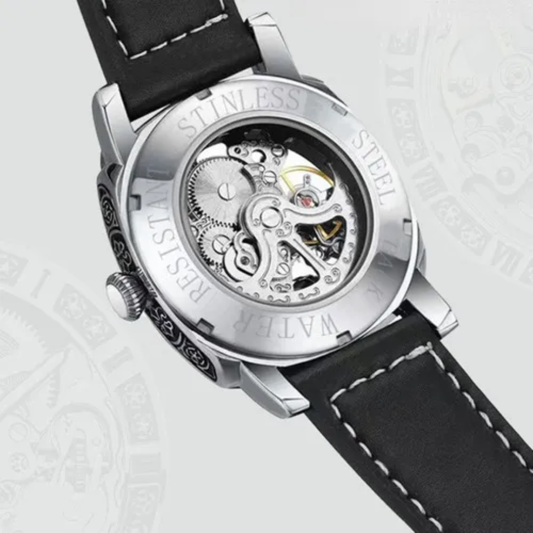 Ronlux Imperium Leather Silver